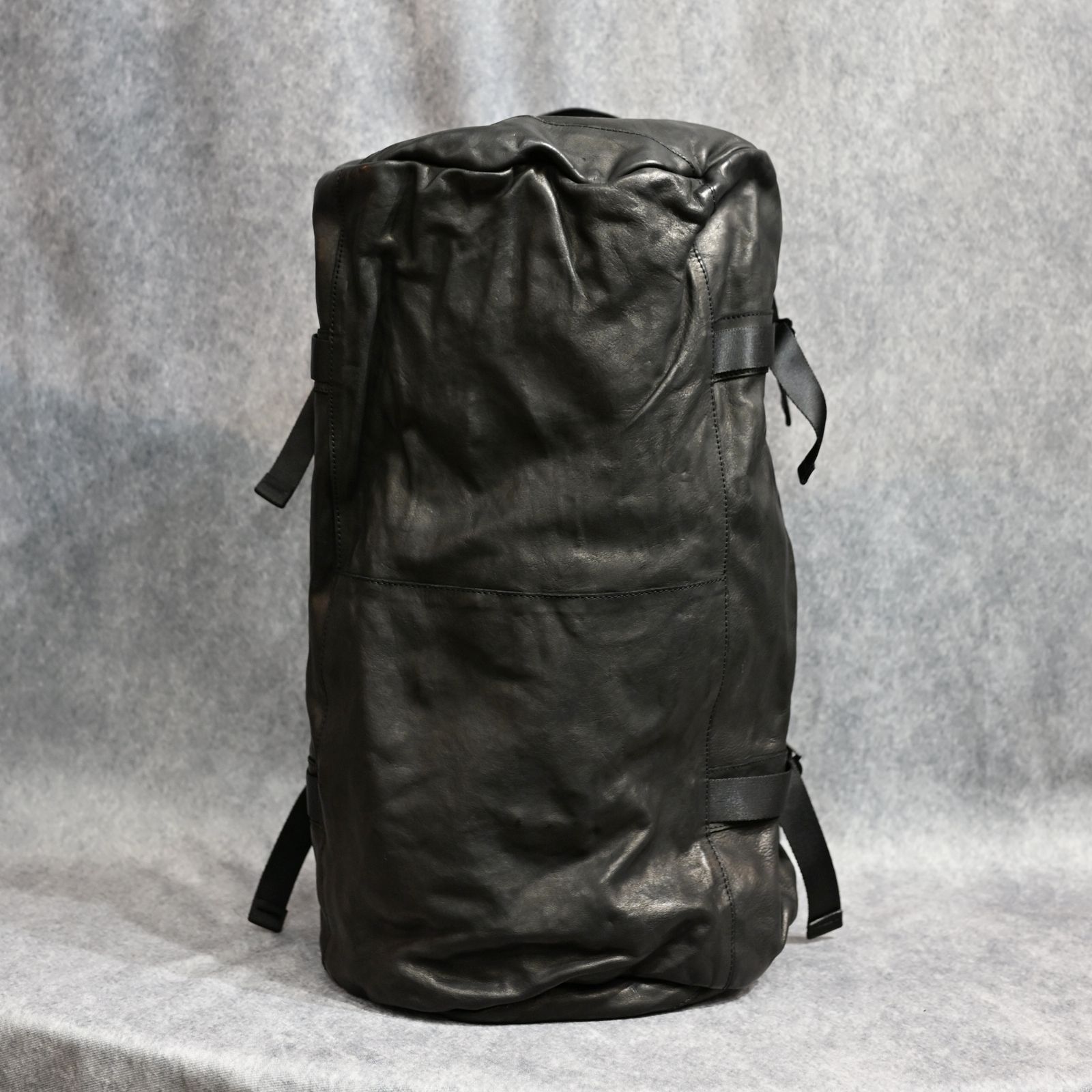 イタリーショルダー製品染め 3WAYバッグ （BLACK/ブラック） 230-03