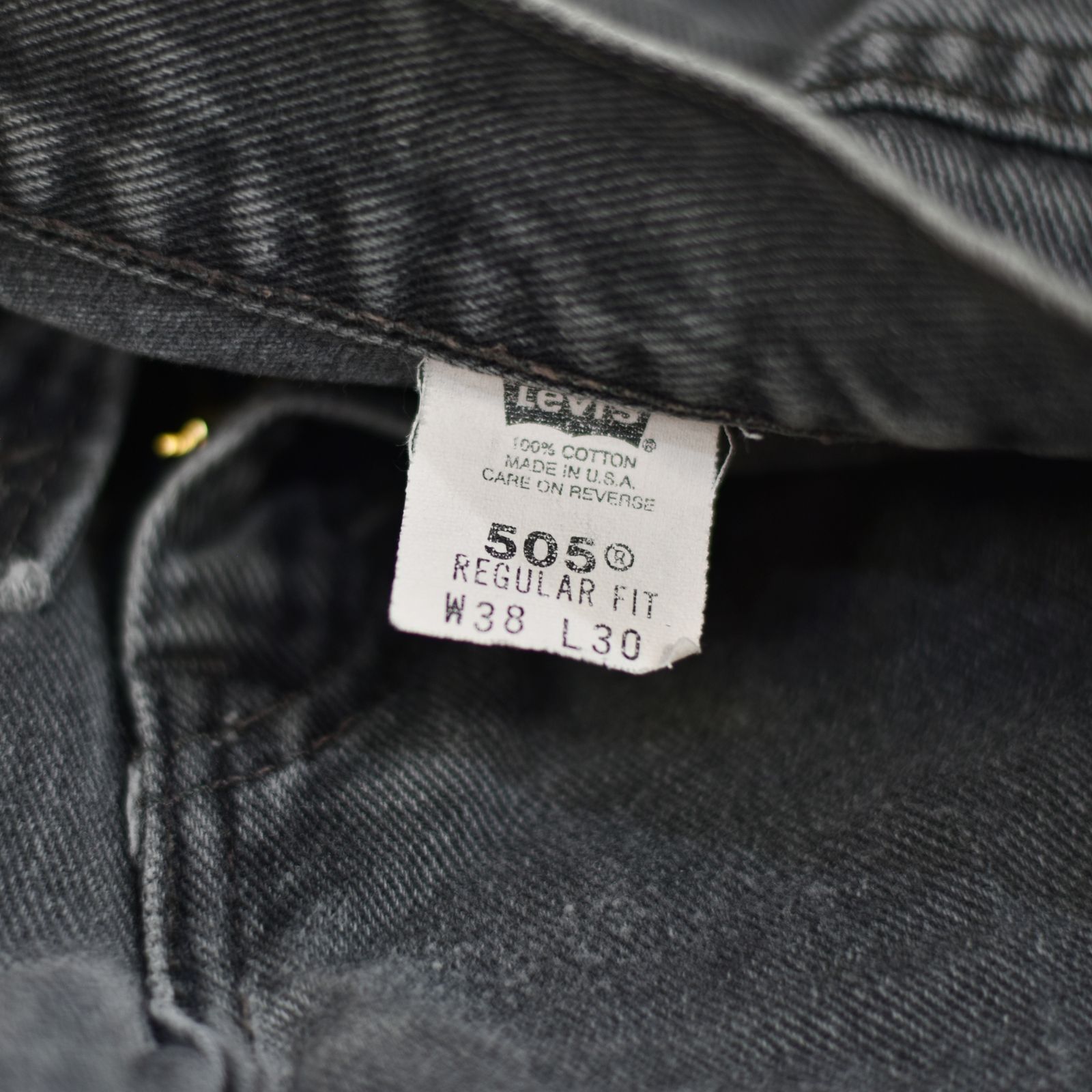 古着 00's / Levi's 505 - 0260 USA製 デニムパンツ /  表記サイズ 38x30