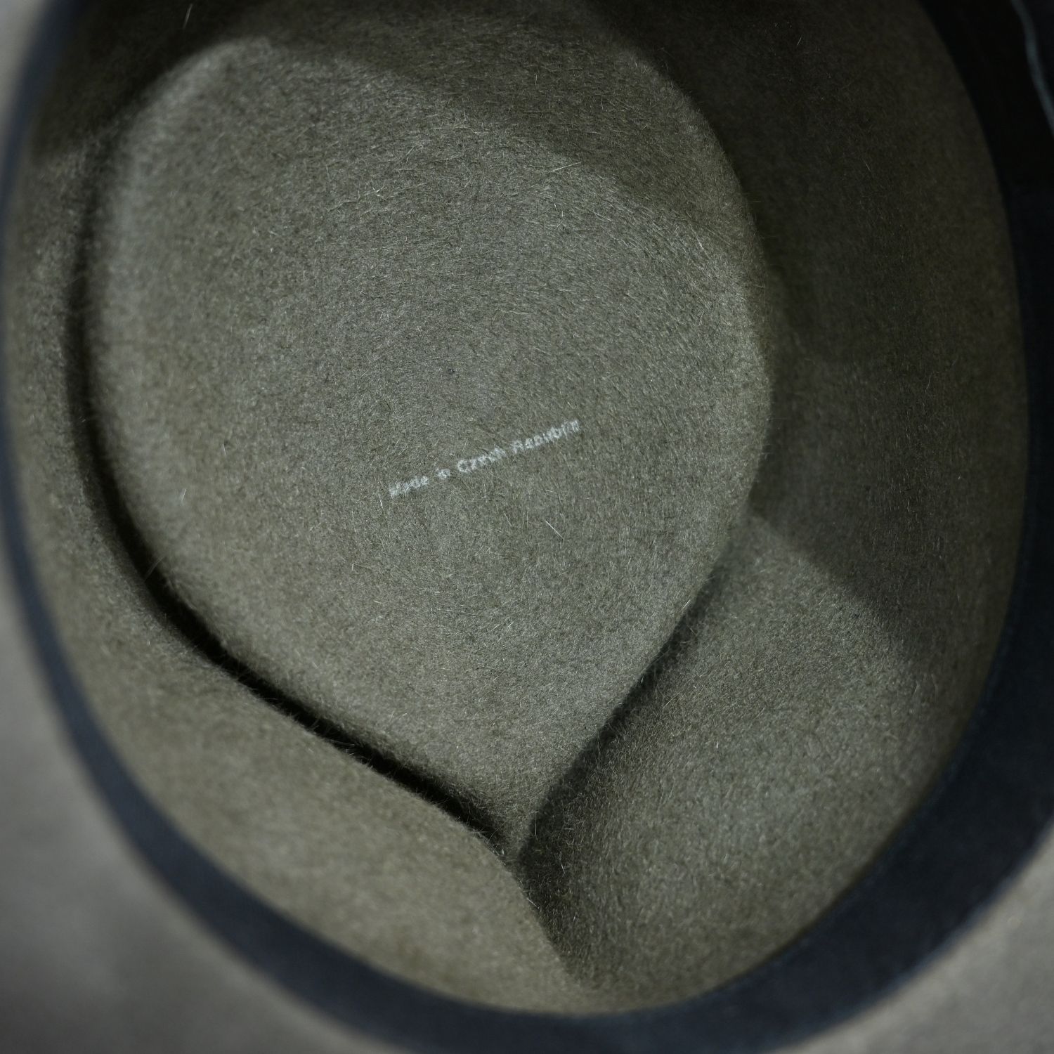 × Battement Wool Felt Hat （D.GY / ダークグレー） ウールフェルト ハット / Ba-898-01