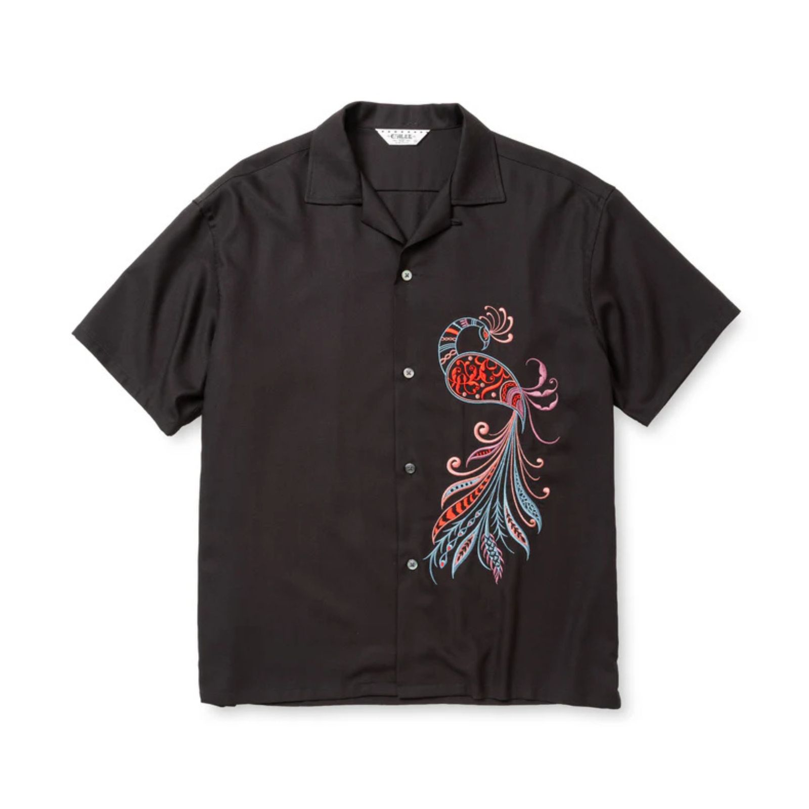 × MIHO MURAKAMI EMBROIDERY SH (EXCLUSIVE) / × 村上実帆 オープンカラーシャツ