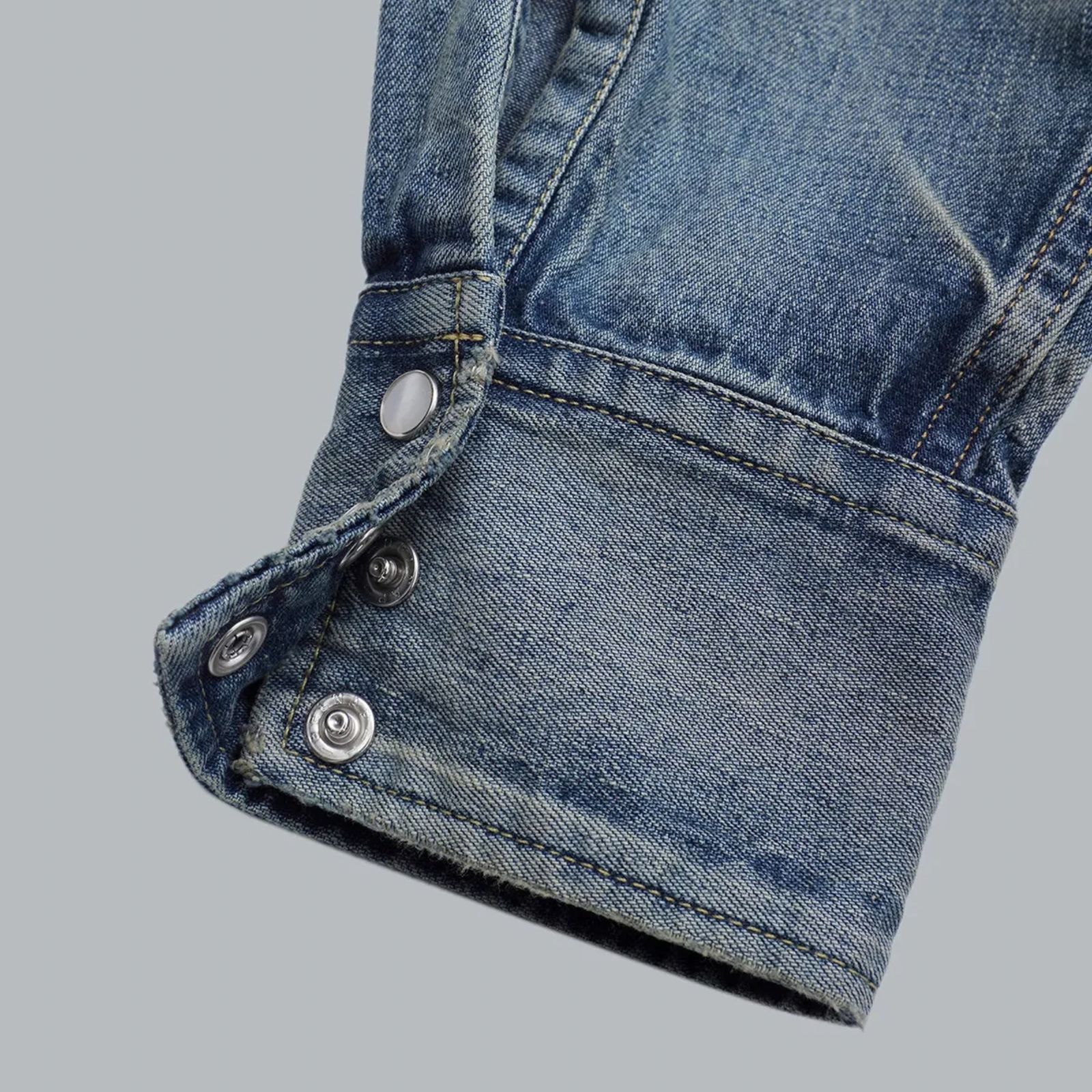 LV DENIM BIG WESTERN SHIRTS （USD） / USネイビー デニムトラウザー （インディゴ） 2026SS-PT4-YT