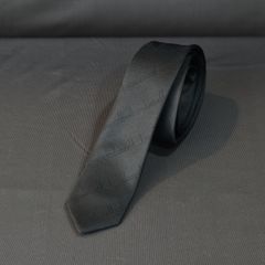JACQUARD SILK TIE (BK) / ジャガード シルク ネクタイ