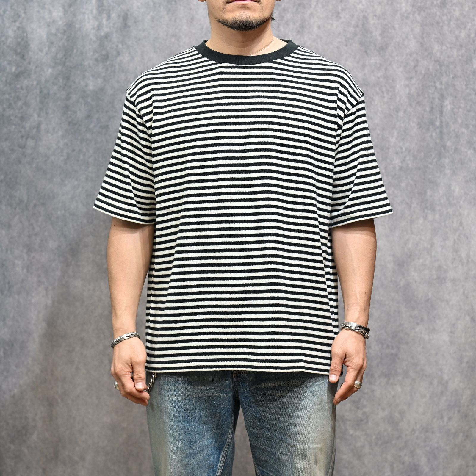 L.G.Border Crewneck T-SH （BLT）｜ボーダーTシャツ｜2603-4005