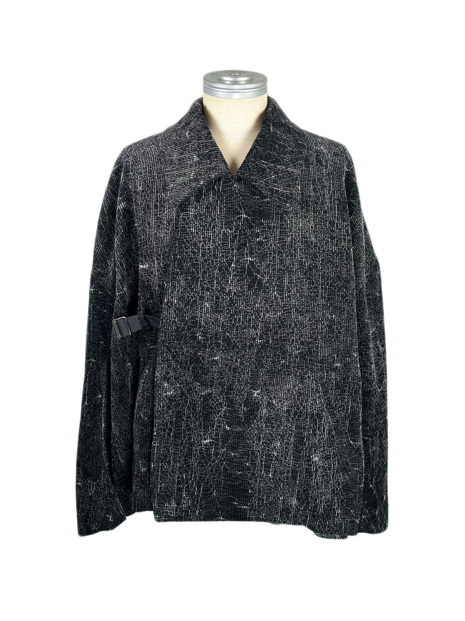 オーバーサイズジャケット / LB22AW-JK01-CRK (BLACK and CRACK)