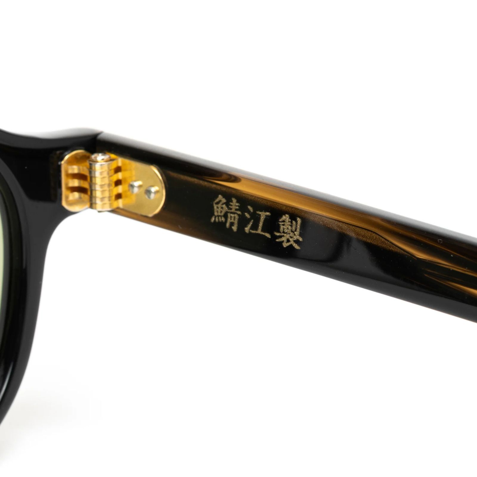 BOSTON TYPE GLASSES (BLACK DEMI / KHAKI)｜ボストン サングラス｜CL-26SS003G