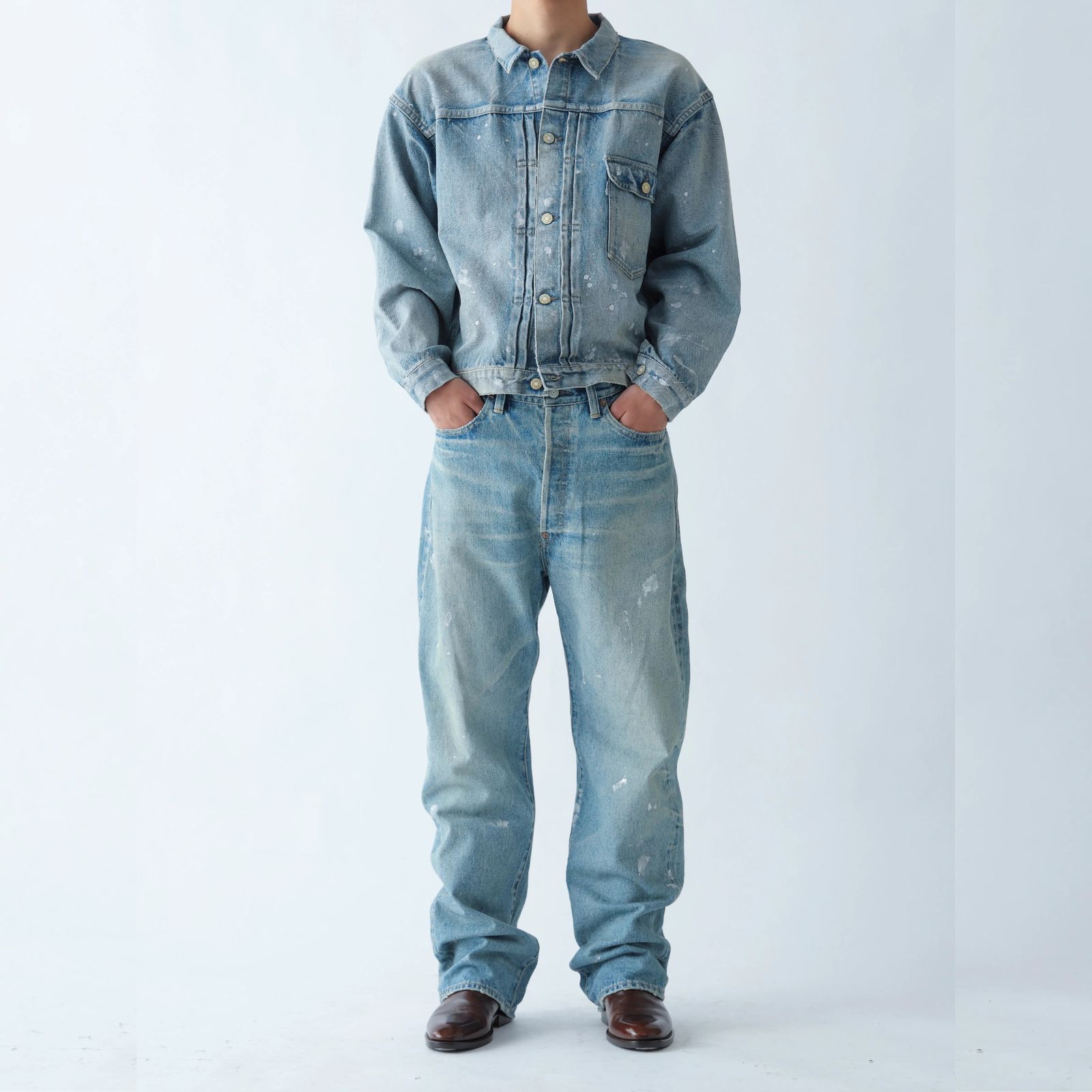 T-BACK DENIM JACKET （USD） /  デニムジャケット （インディゴ） 2026AW-JK2-YT