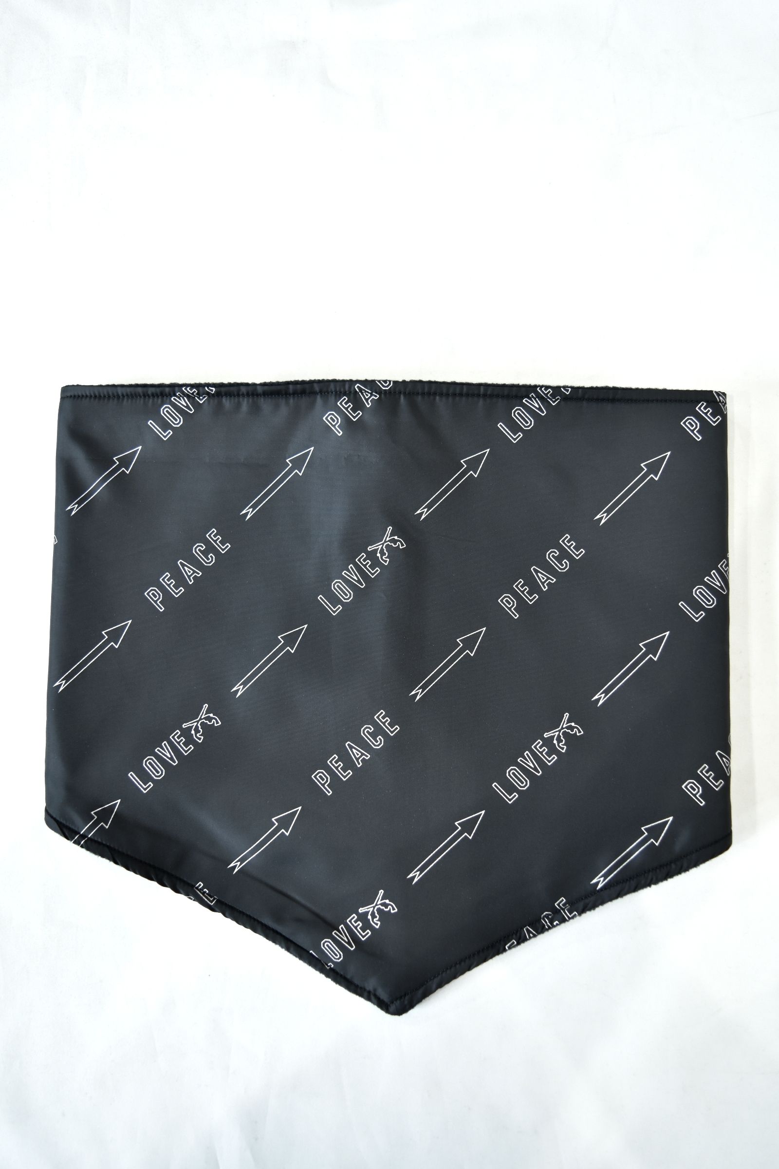 REFLECTOR PRINT SNOOD (BLACK)