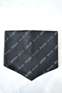 REFLECTOR PRINT SNOOD (BLACK)