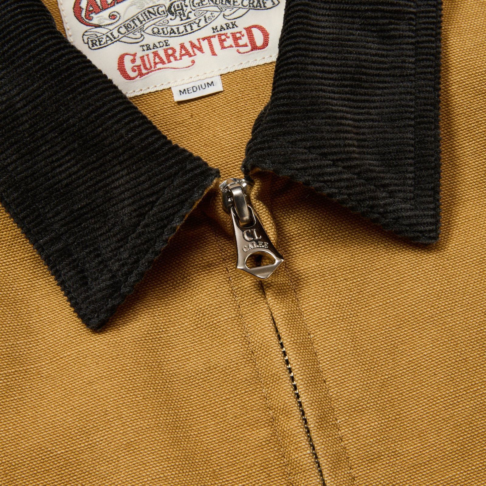 VINTAGE REPRODUCT CORDUROY COLLAR DUCK JACKET (CAMEL)｜襟コーデュロイ ダックジャケット｜CL-25AW031