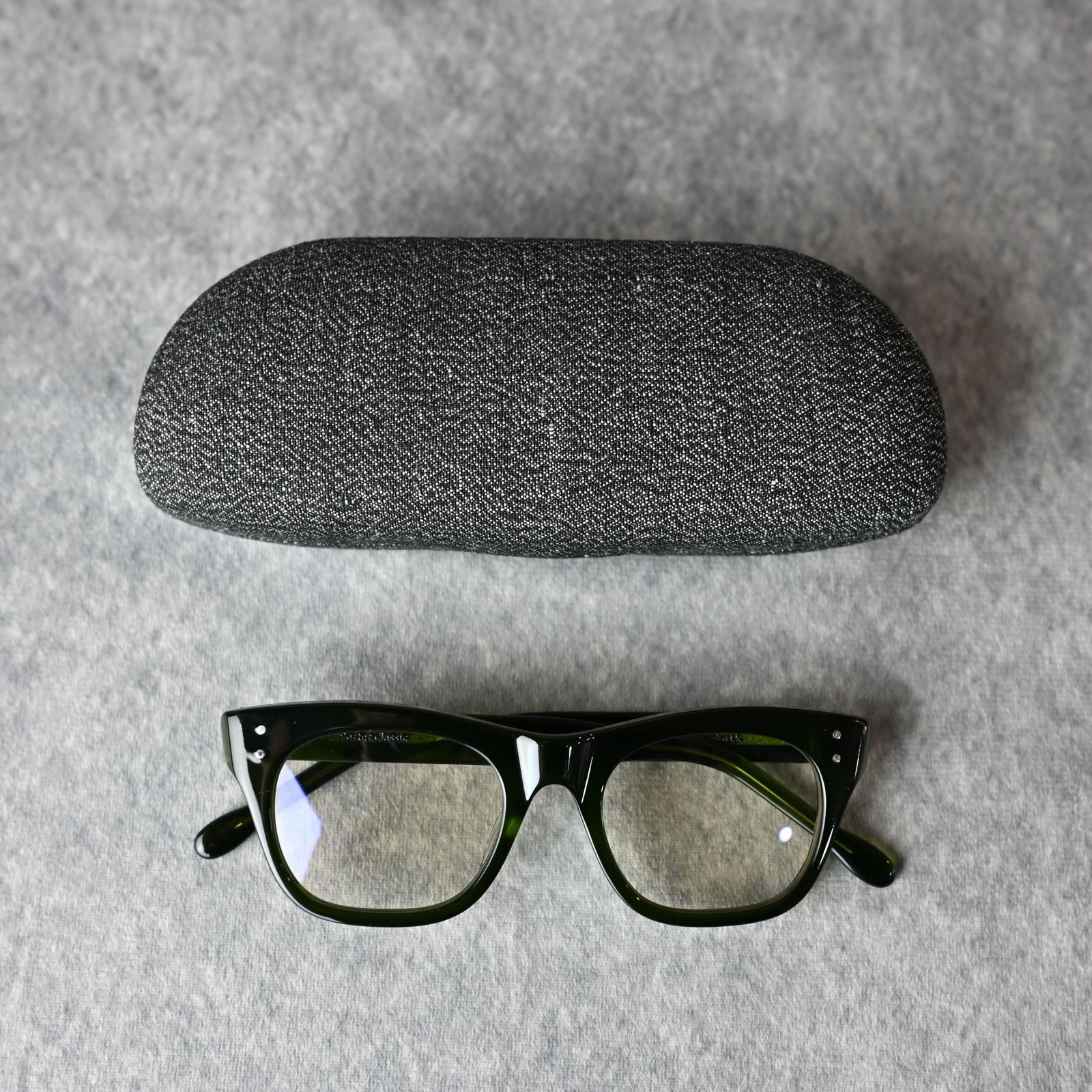 × 金子眼鏡 SUNGLASSES BEATNIK (OLIVE) -  サングラス （オリーブ）