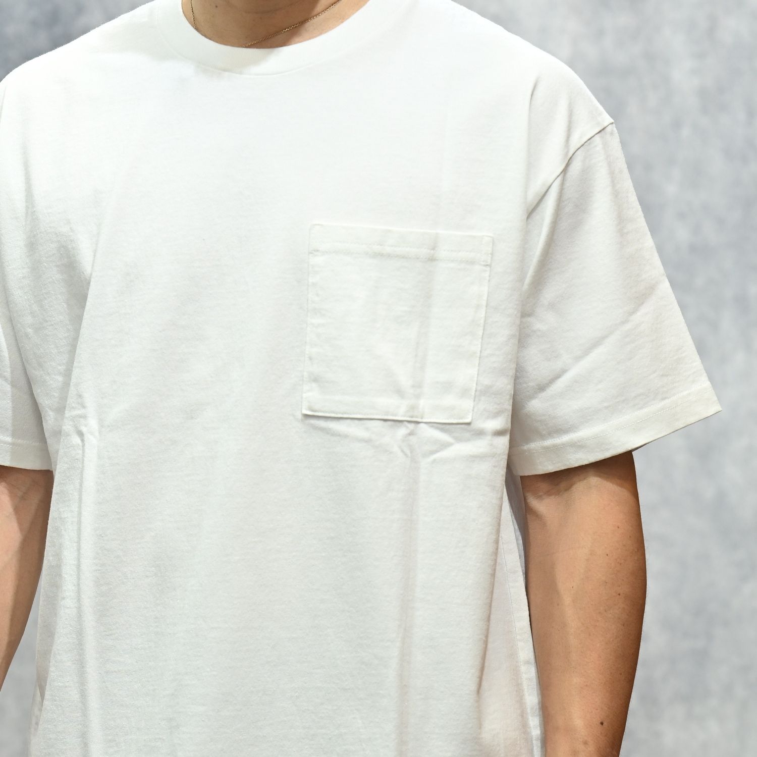 FASHION IS LANGUAGE TEE （WHT） プリント Tシャツ （ホワイト）｜MDFBF08401