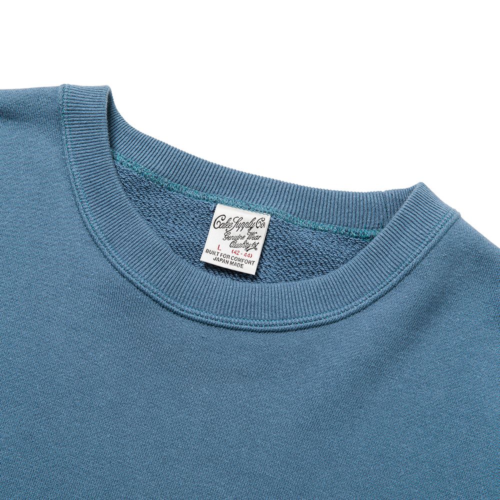 SNAKE BOLT CREW NECK SWEAT (BLUE) / クルーネック スウェット