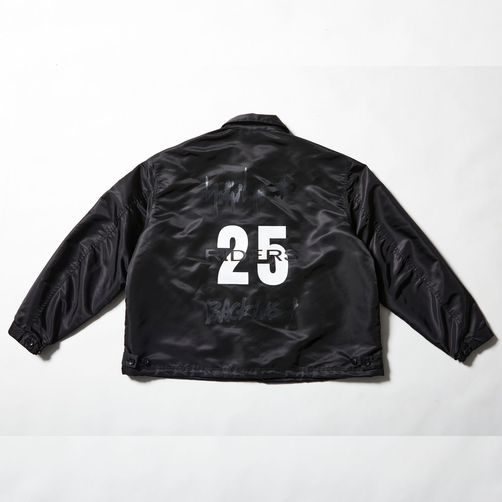 ［25周年記念］ × Yohji Yamamoto ナイロン ブルゾン （BLACK / ブラック） YB-25-BZ-02C