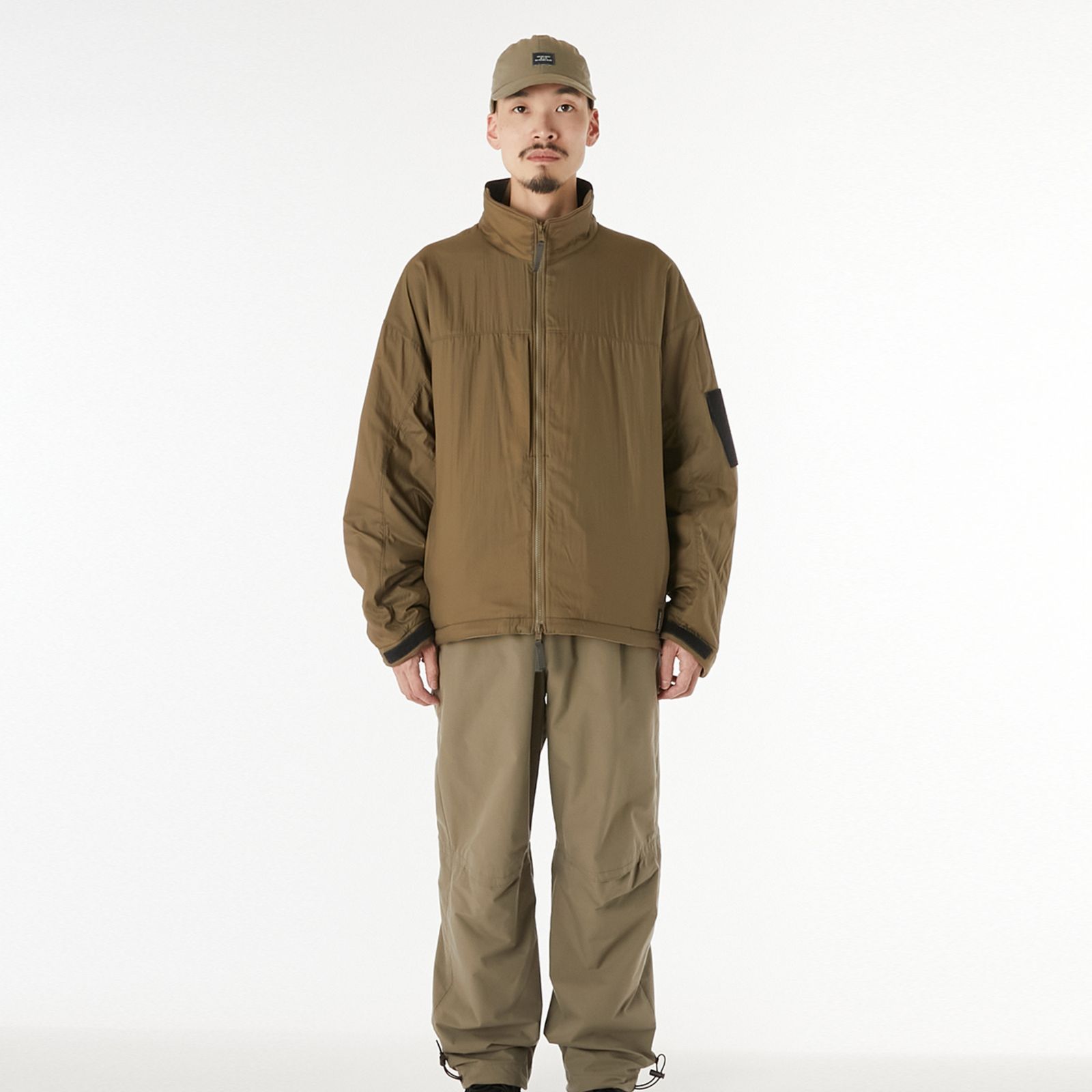 REVERSIBLE OVERSHIRT （BEIGE）｜リバーシブル オーバーシャツ｜9252-BL01-003