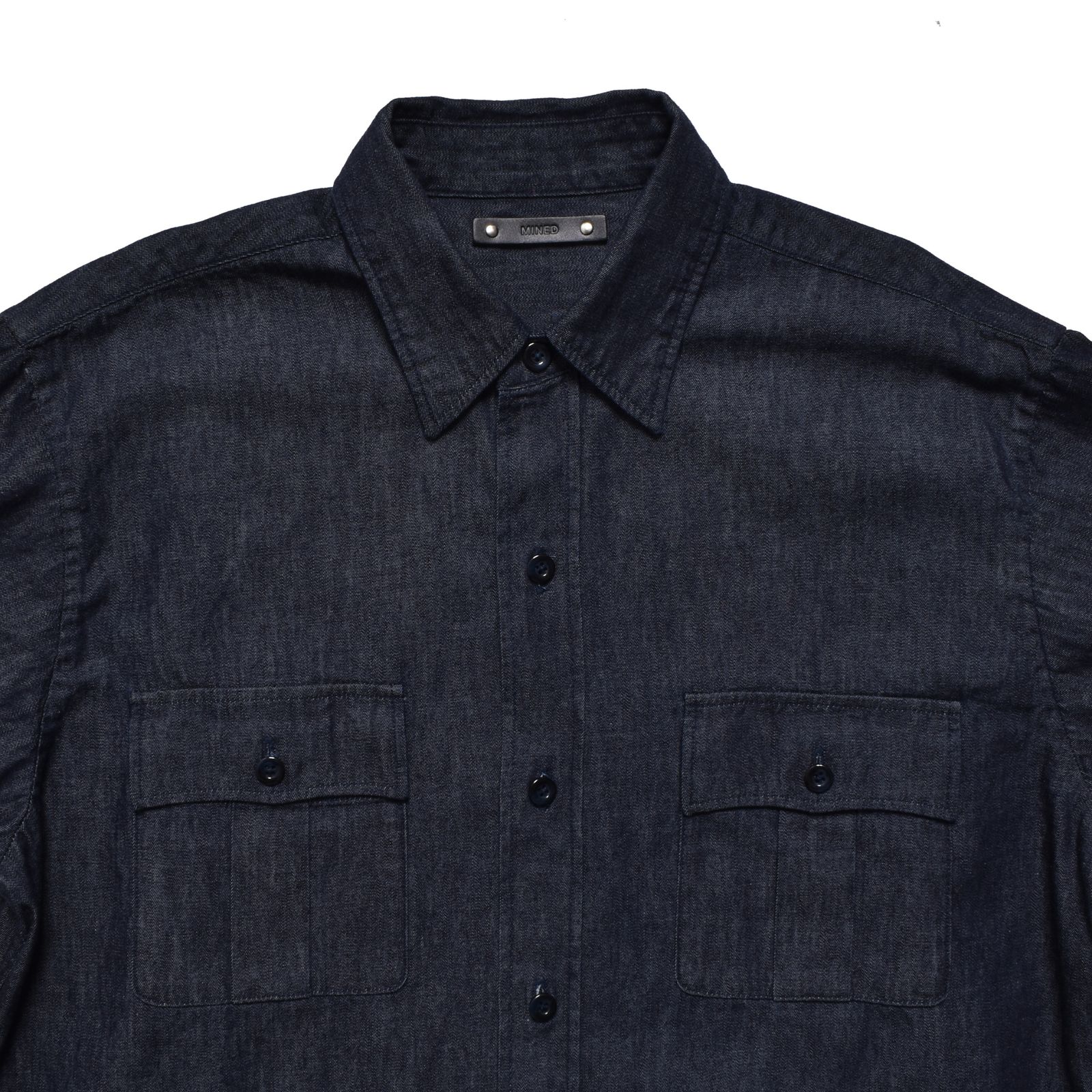 Denim Military SH （OWS） / デニムシャツ （インディゴ）｜2509-5001