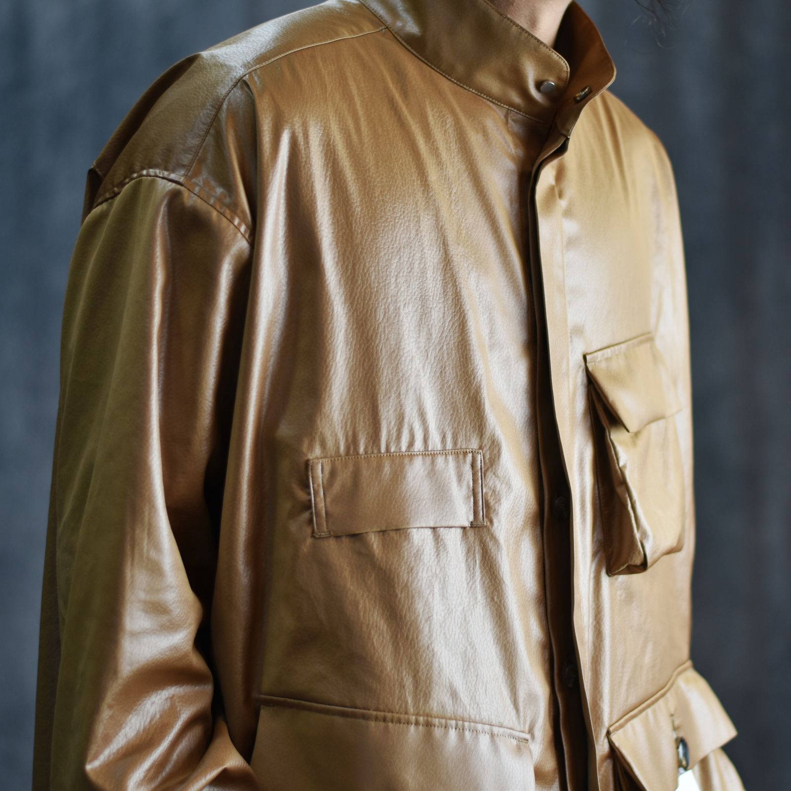 M-65 シャツジャケット (BROWN) / LB25SS-SH07-FFL