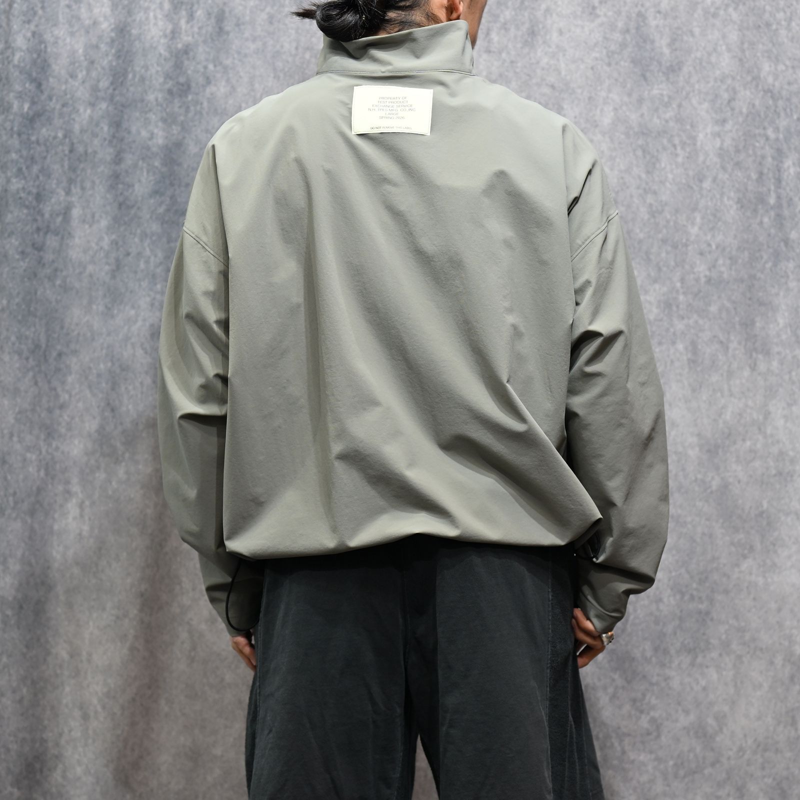 HALF ZIP PULLOVER （GRAY / グレー）｜ハーフジップ プルオーバー｜9261-CS06-004