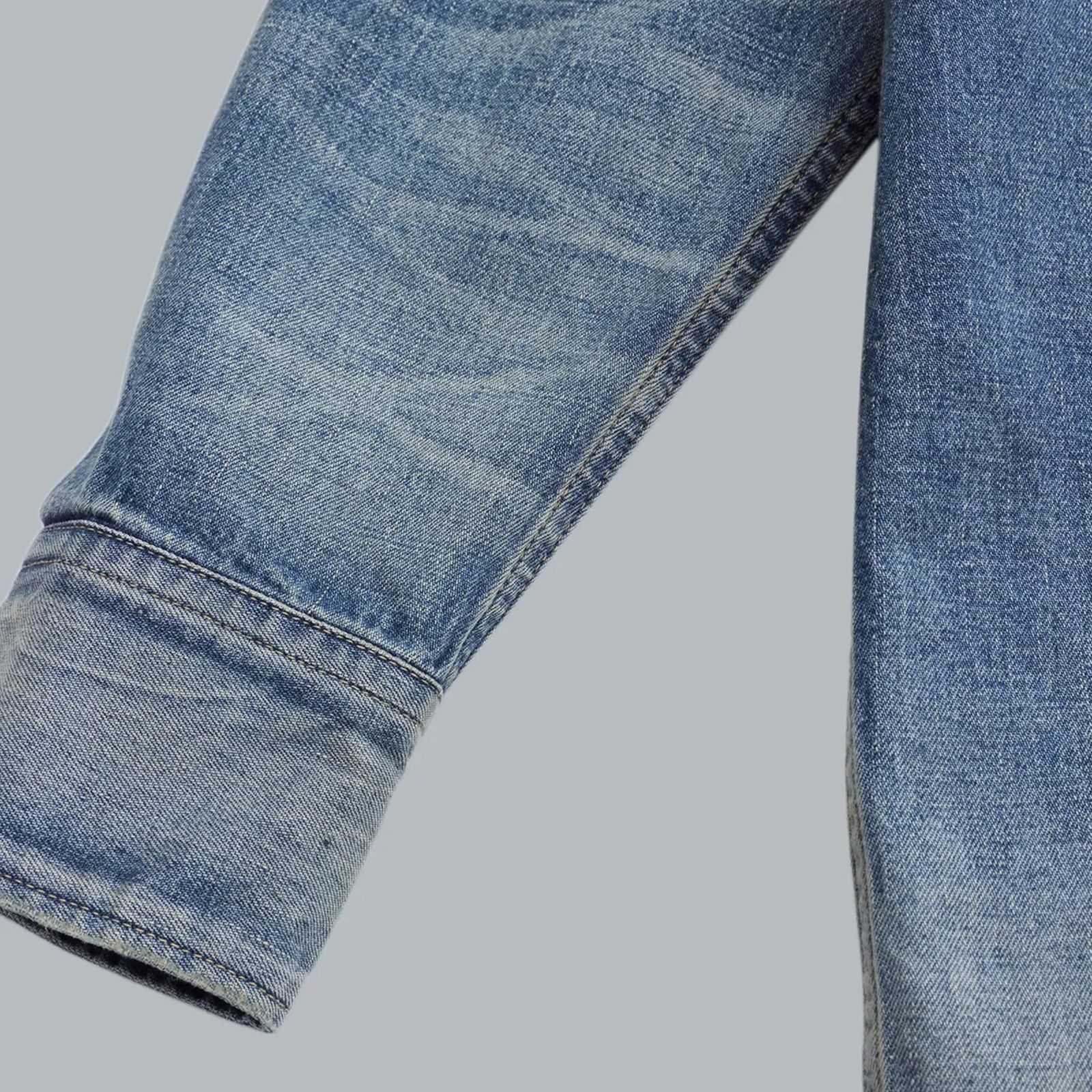 LV DENIM BIG WESTERN SHIRTS （USD） / USネイビー デニムトラウザー （インディゴ） 2026SS-PT4-YT
