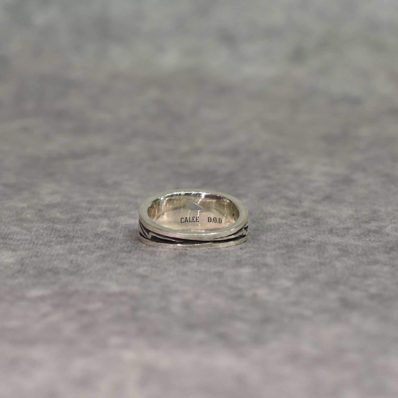 CALEE × D.O.D｜LIGHTNING PINKY RING ＜EXCLUSIVE＞ (SILVER)｜ライトニング ピンキーリング｜CL-26SS003JW EX