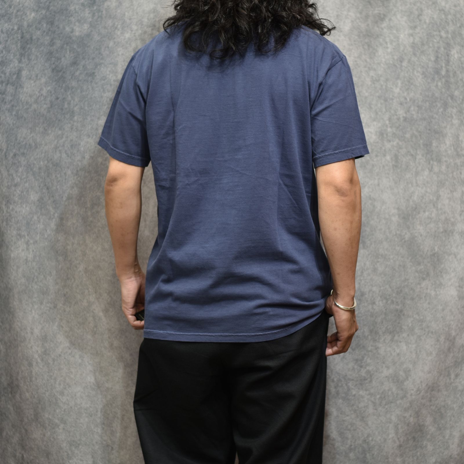 CAT TEE TEE (NAVY)｜キャット プリントTシャツ｜CR-26SS013