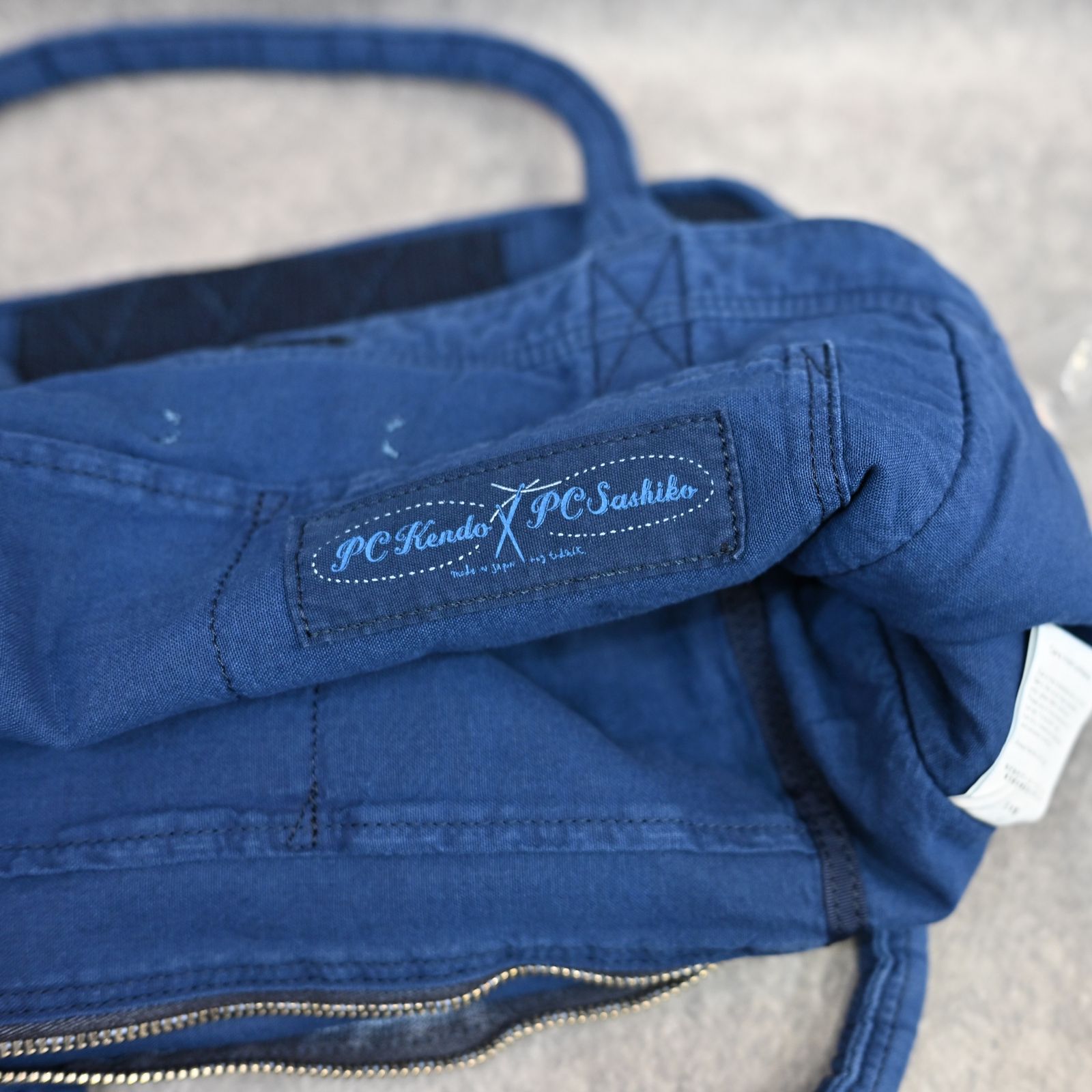 PC KENDO TOTE BAG （BLUE） / ピーシーケンドウトートバッグ （ブルー） / PC-001-322-40