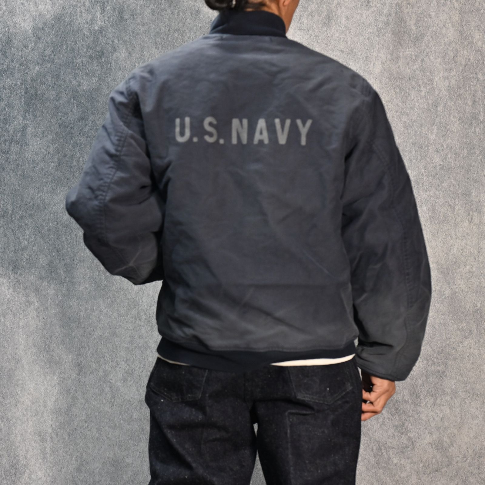 #030 DECK HOOK JACKET / BUZZ RICKSON’S （NAVY） / デッキジャケット （ネイビー）