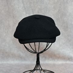 TWEED KNIT CASQUETTE （BLACK）｜ツイード ニット キャスケット （ブラック） PC-031-3650-10