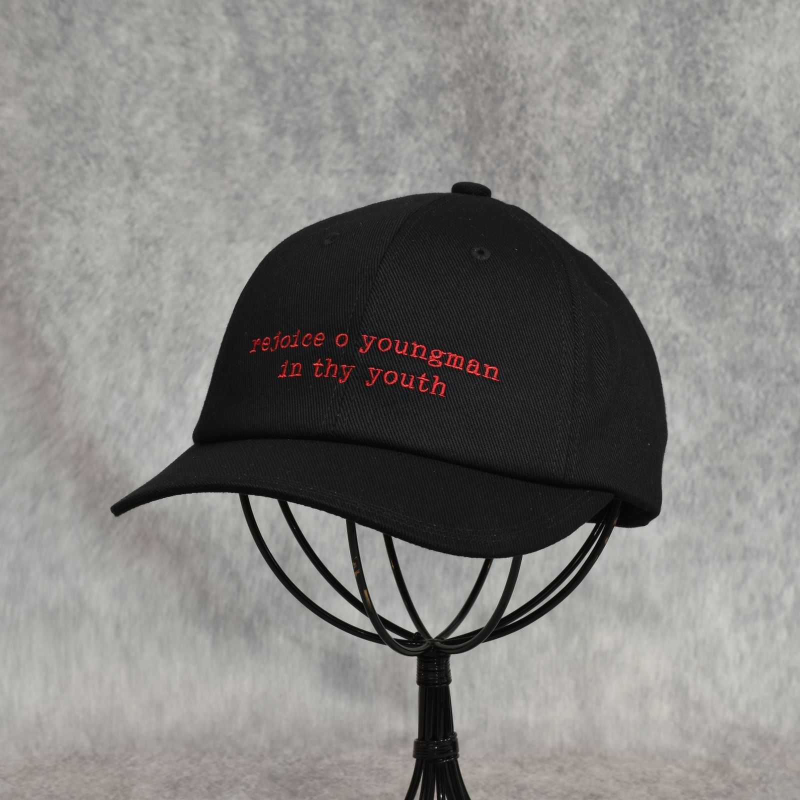 [OLD TESTAMENT] Curved Visor Cap "TRAPBOY" (BLACK)｜キャップ｜Y01018