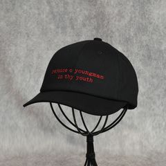 [OLD TESTAMENT] Curved Visor Cap "TRAPBOY" (BLACK)｜キャップ｜Y01018