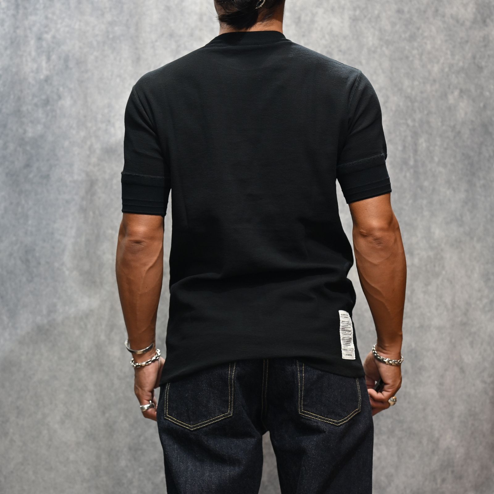 Thermal Crewneck T-SH （BLK） / サーマル Tシャツ （ブラック） / 2508-4003