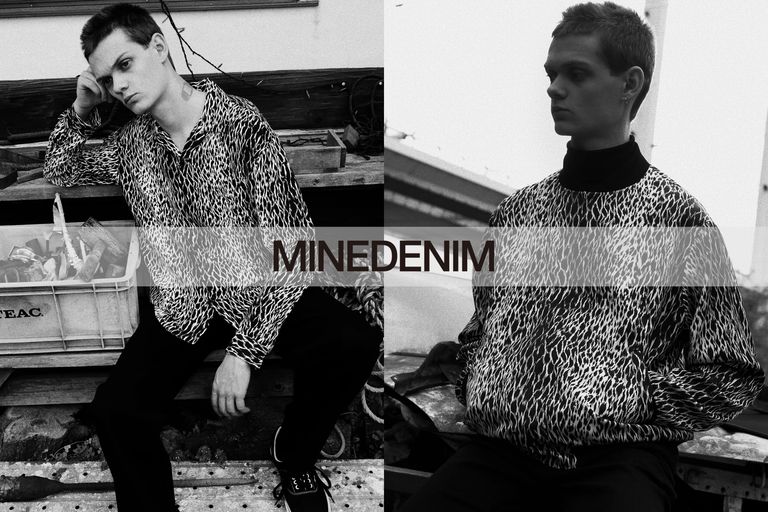 MINEDENIM｜マインデニム 【オリジナルレオパード柄・ブルドン/シャツ】本日9/2(金)12時発売開始!!