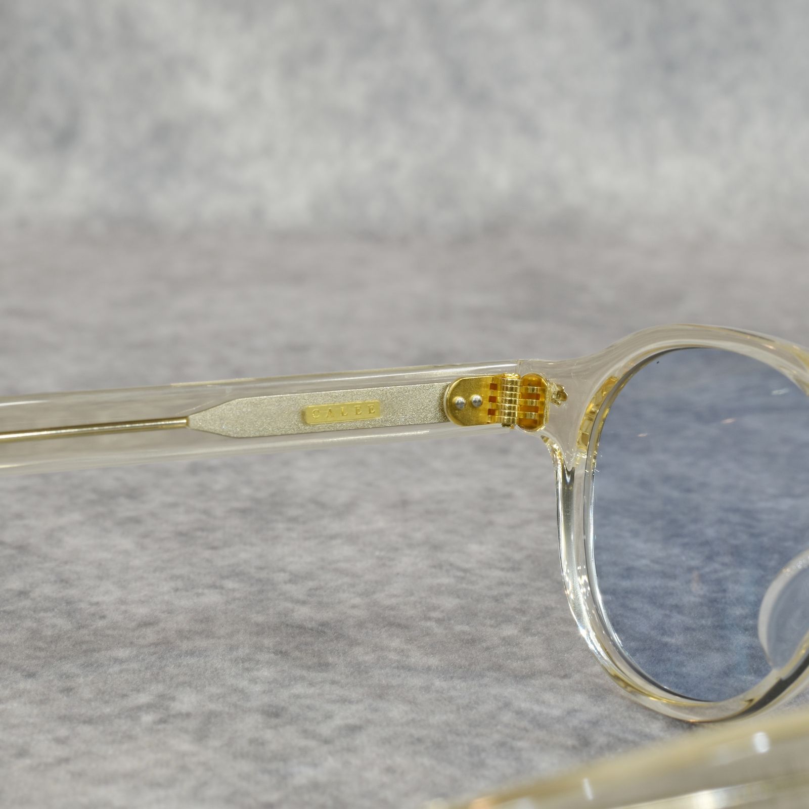 BOSTON TYPE GLASSES (CLEAR / BLUE)｜ボストン サングラス｜CL-25AW001G