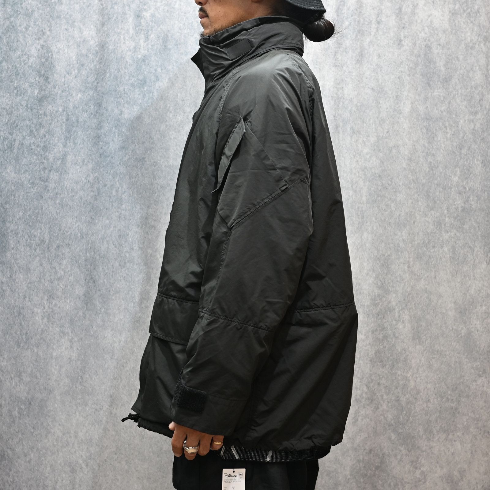 WEATHER MILITARY JACKET / LINER NYLON ZU CONNECTION  （BLACK)｜ウェザーミリタリー ジャケット （ブラック） PC-026-2988-10