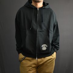 ×VENICE8 COFFEE HOUSE CR CHERRY BOMB ZIP HOODIE (BLK) / ジップアップ パーカー