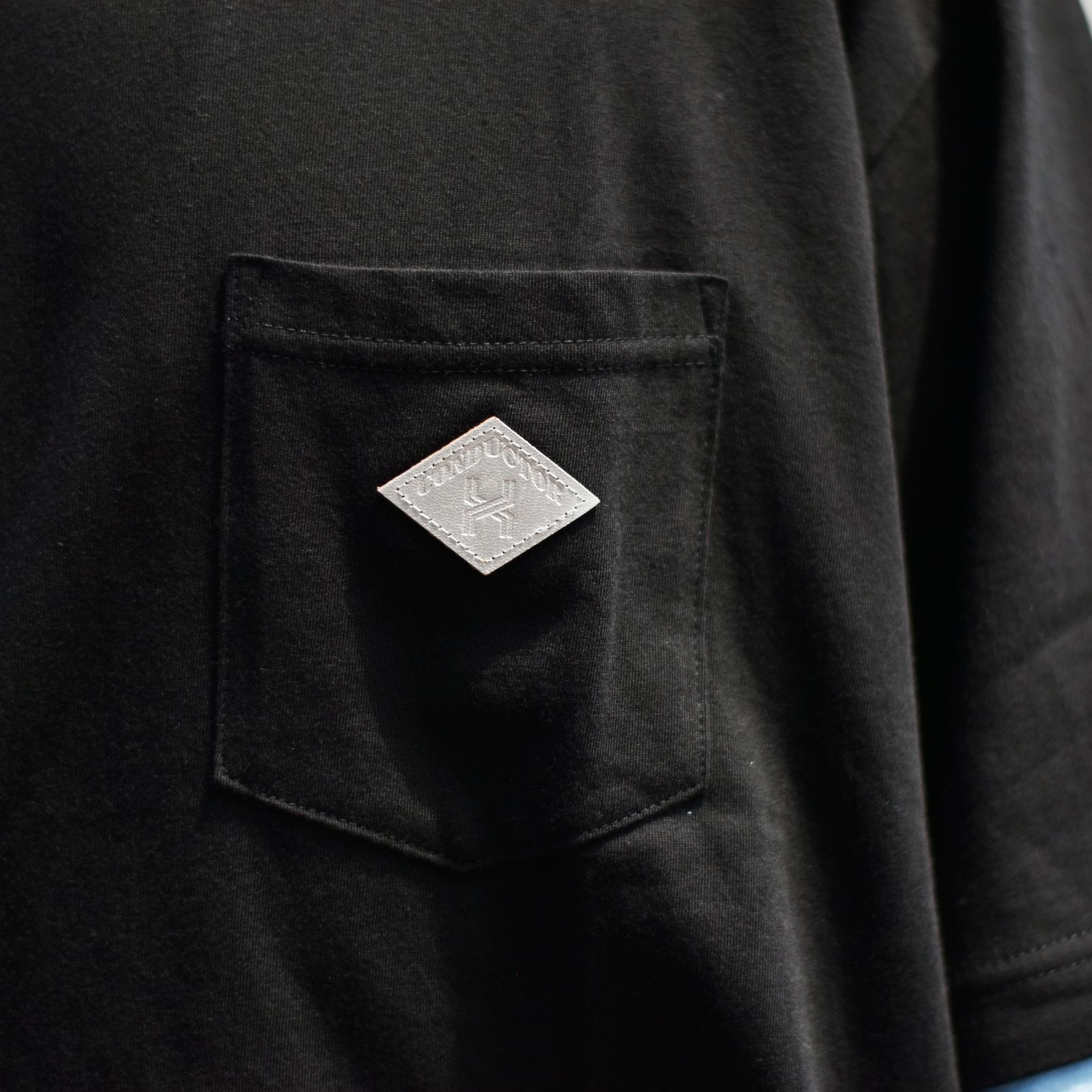 COTTON LAYERD T-SHIRT (BK)