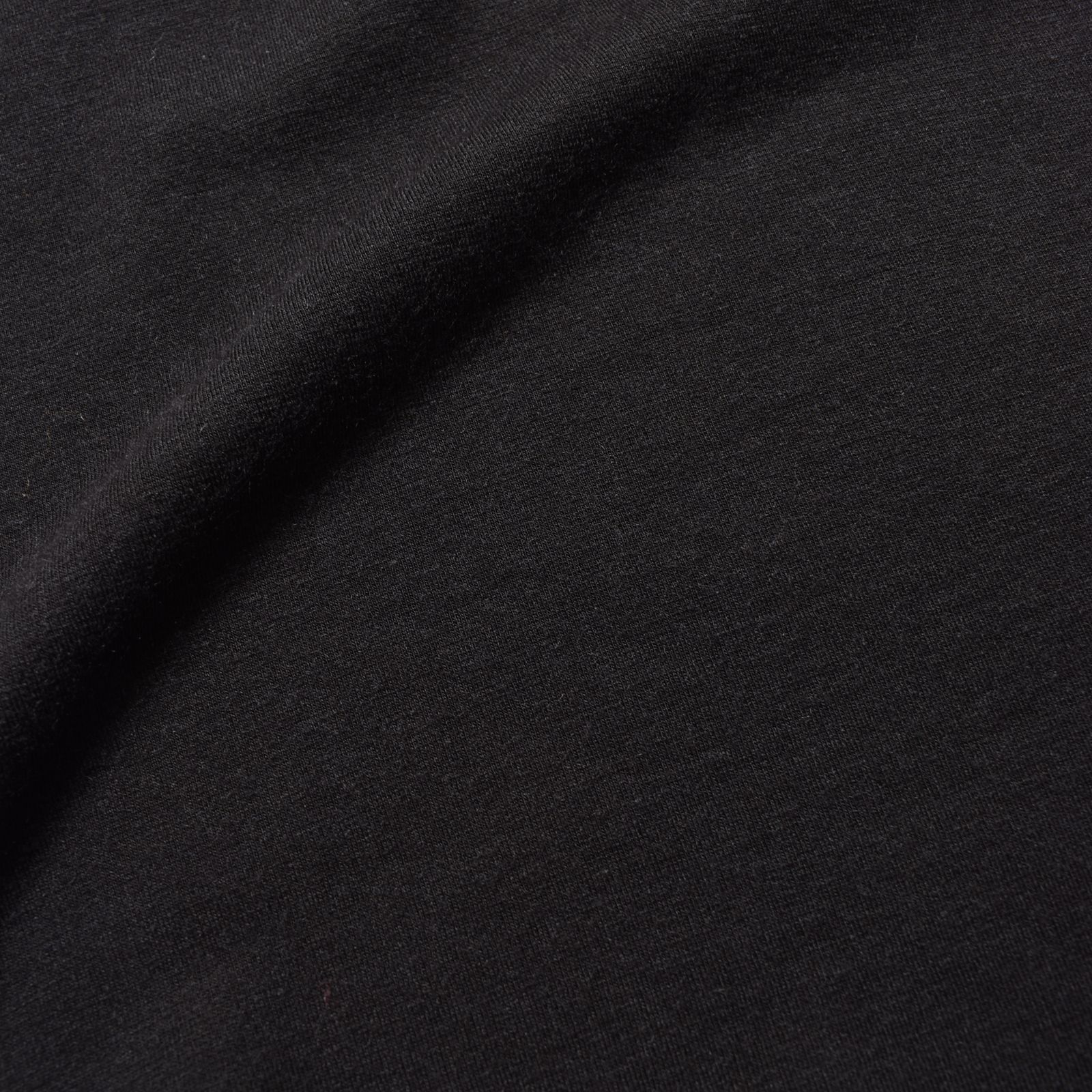 A.Wool Border Boatneck L/S T-SH （BLK）｜ボートネック ロンT｜2509-4001