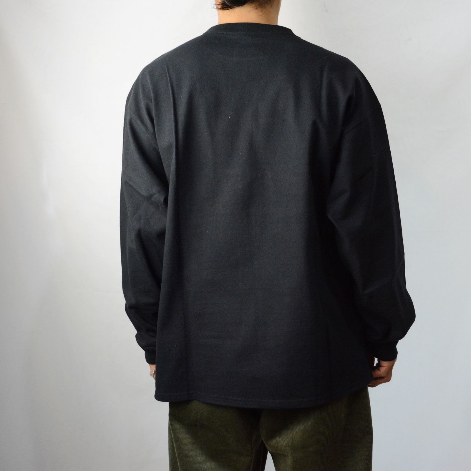 ロングスリーブ カットソー （BLACK）