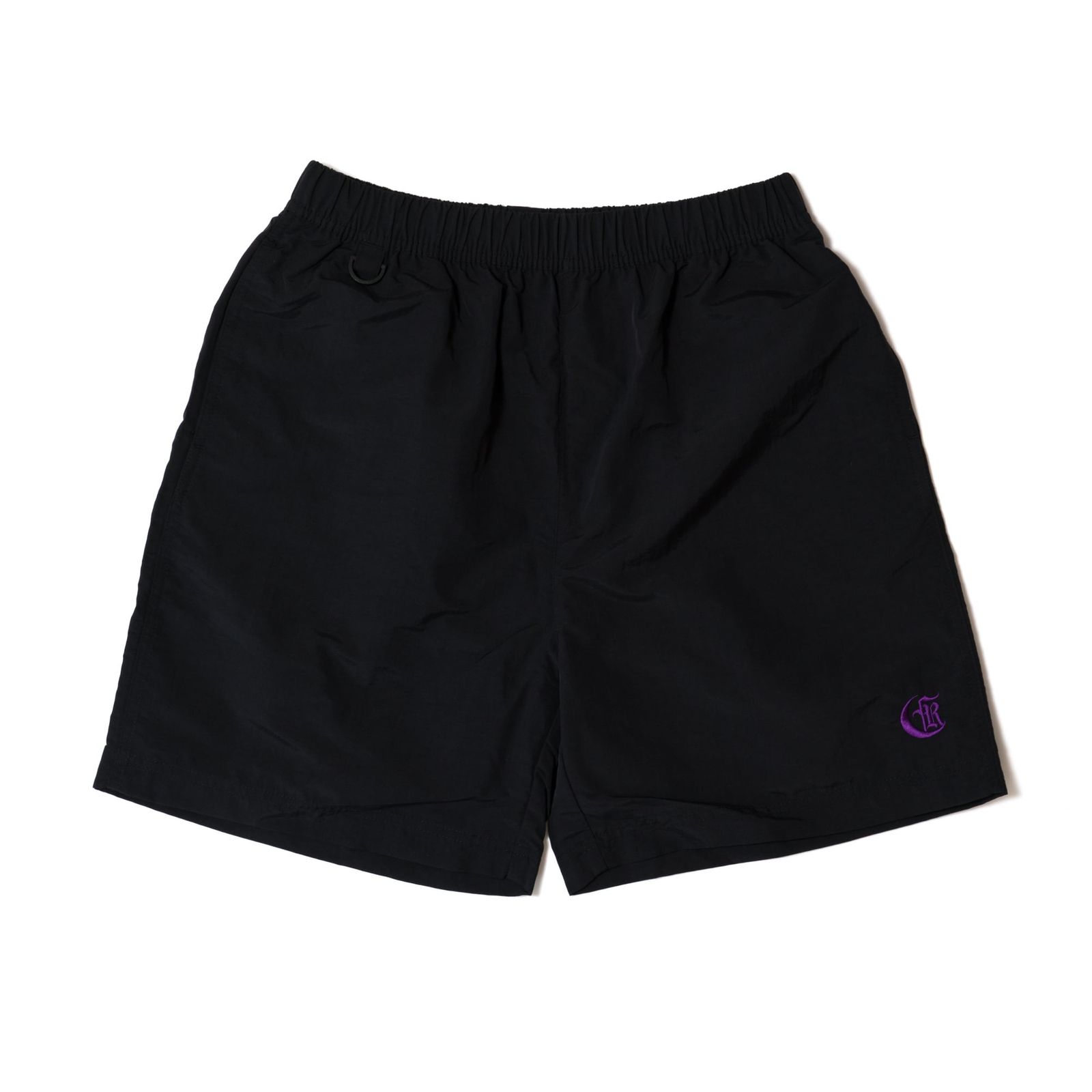 CR LOGO NYLON SHORTS (BLACK)｜ナイロン ショートパンツ・ショーツ｜CR-26SS015