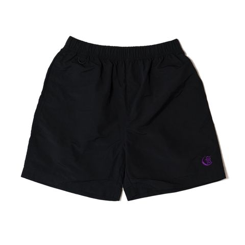 CR LOGO NYLON SHORTS (BLACK)｜ナイロン ショートパンツ・ショーツ｜CR-26SS015