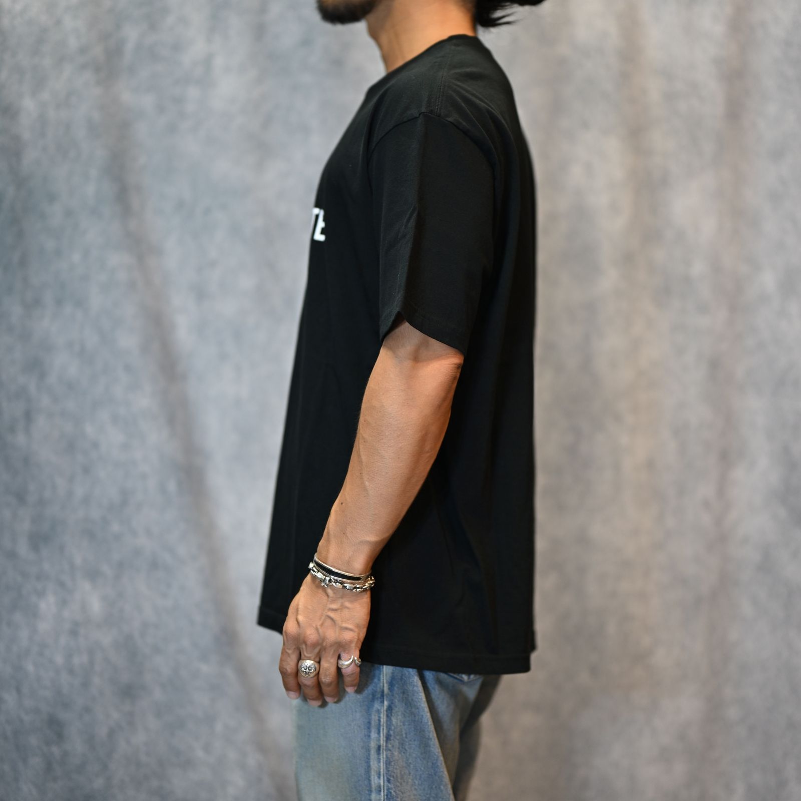 TIME YOU WAS NOT WASTED T-SH （BLACK） / プリントTシャツ （ブラック） 2505-4004