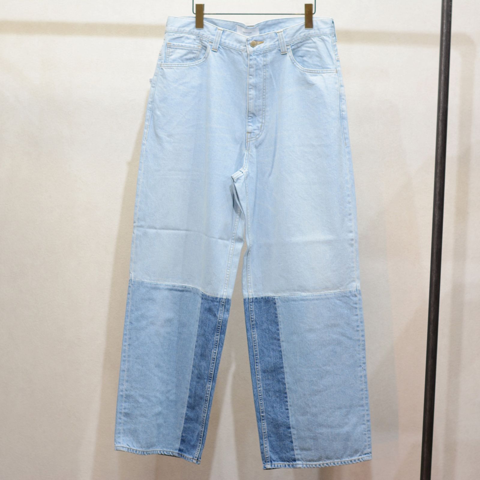 PATCHWORK BIG DENIM PANTS "