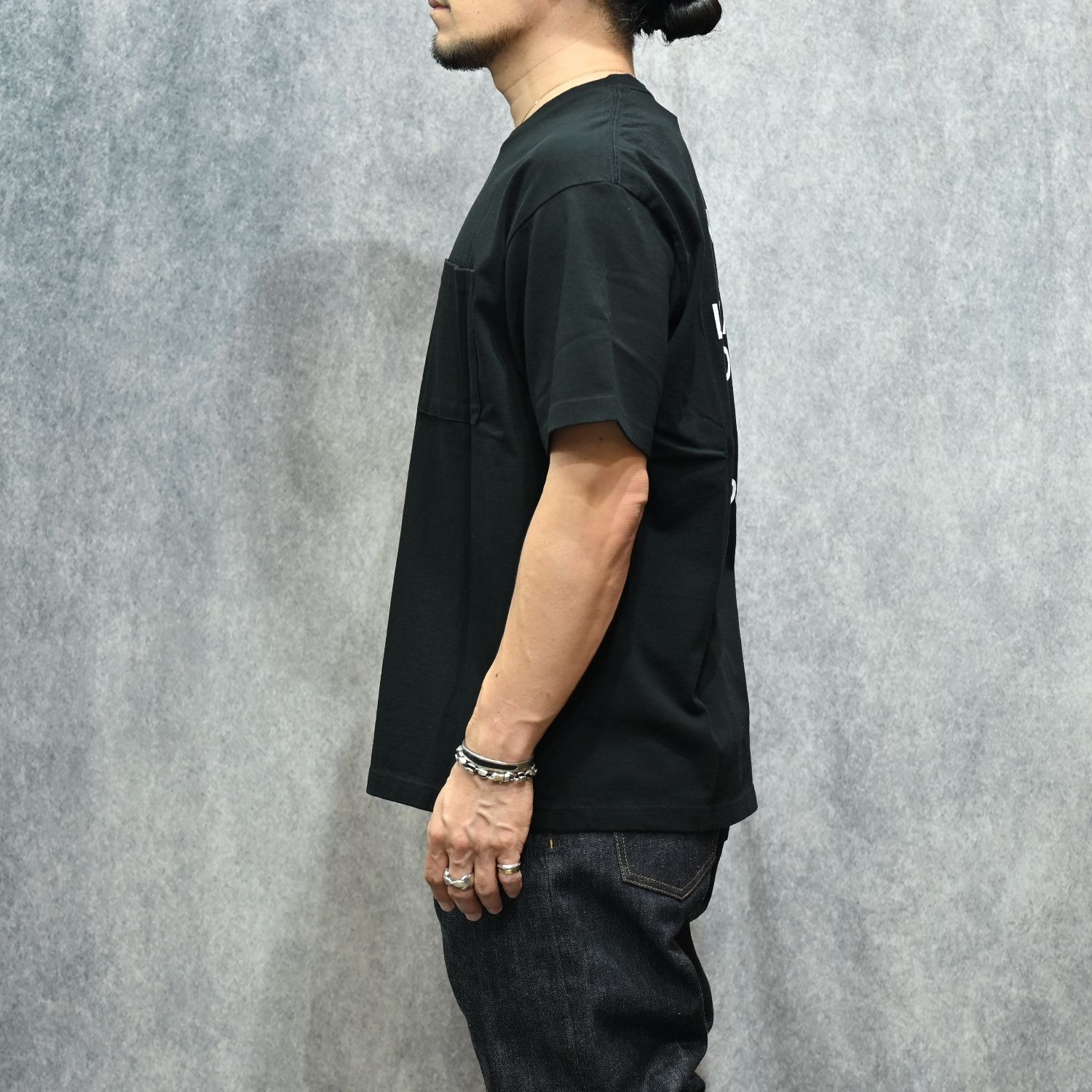 FASHION IS LANGUAGE TEE （BLK） プリント Tシャツ （ブラック）｜MDFBF08401