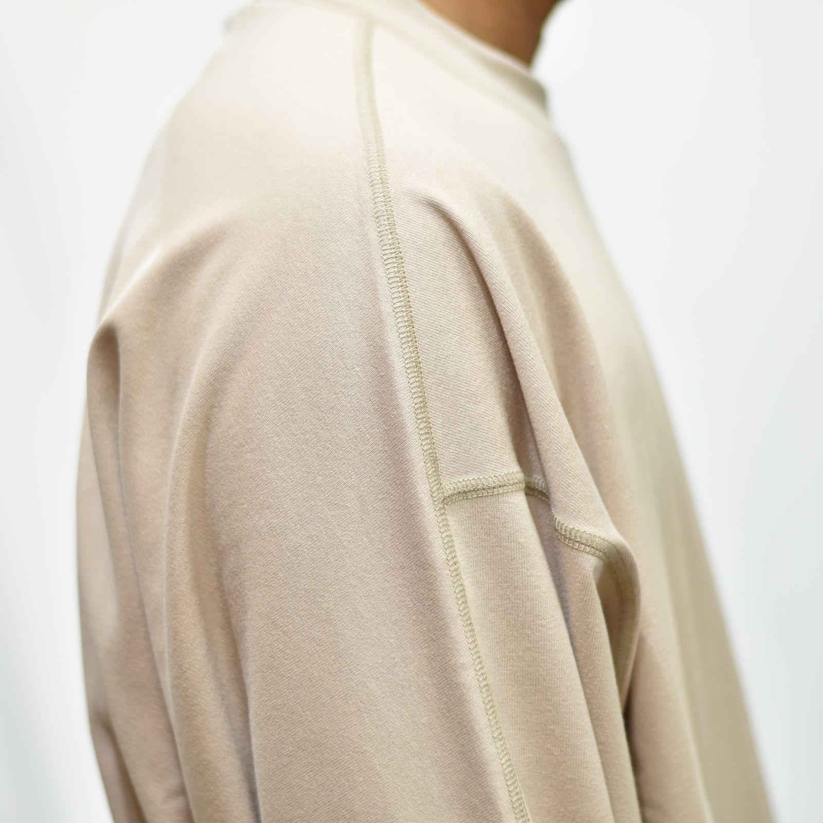T-SHIRT/SWEATER （BEIGE）  長袖カットソー ロングスリーブ