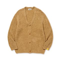 × EYYA KNIT C/F CARDIGAN (CAMEL)｜× エイヤ コットンフリース カーディガン｜CL-25AW001EYYA