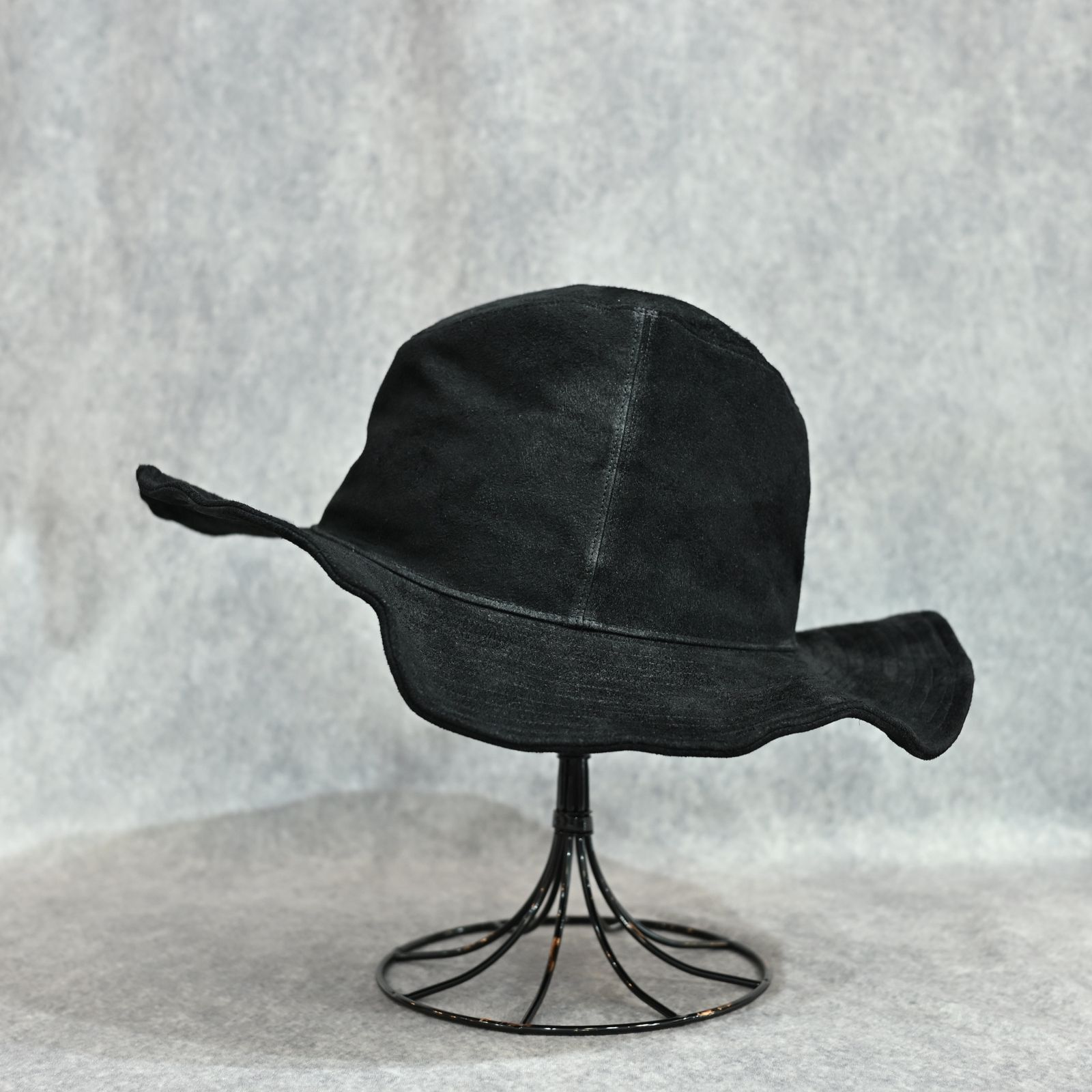 × ISAMU KATAYAMA BACKLASH｜COWBOY HAT （BLACK）｜JPホーススエード テンガロンハット｜HW-H13-785