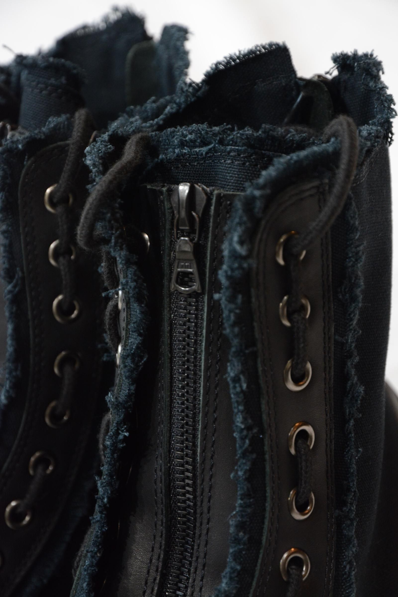 B Yohji Yamamoto × VESSEL HIGH ハイカットスニーカー