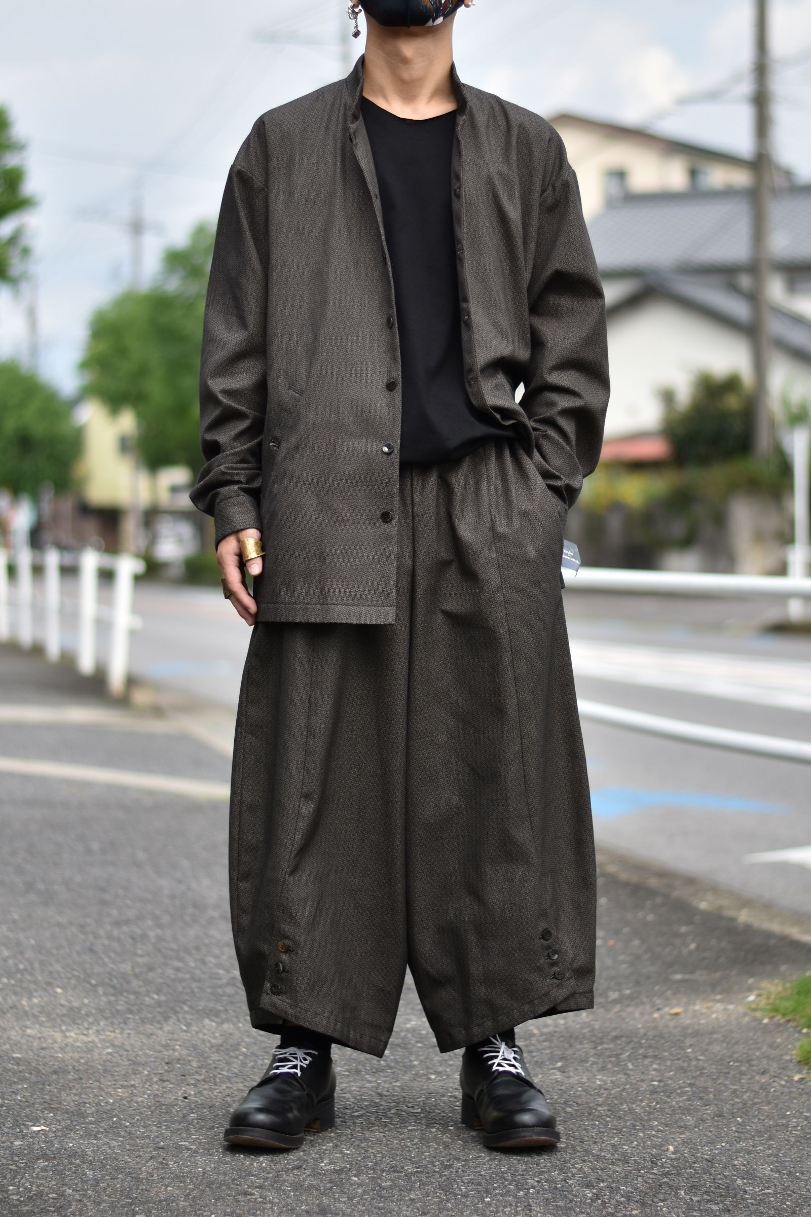 満点の kujaku 21aw collection hozuki pants⁡ i9tmg.com.br