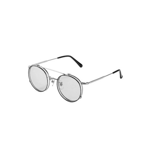 FLIP UP TYPE CIRCLE METAL GLASSES ＜EXCLUSIVE＞ (SILVER / GRAY)｜フリップアップタイプ サークルメタル サングラス｜CL-26SS001G EX