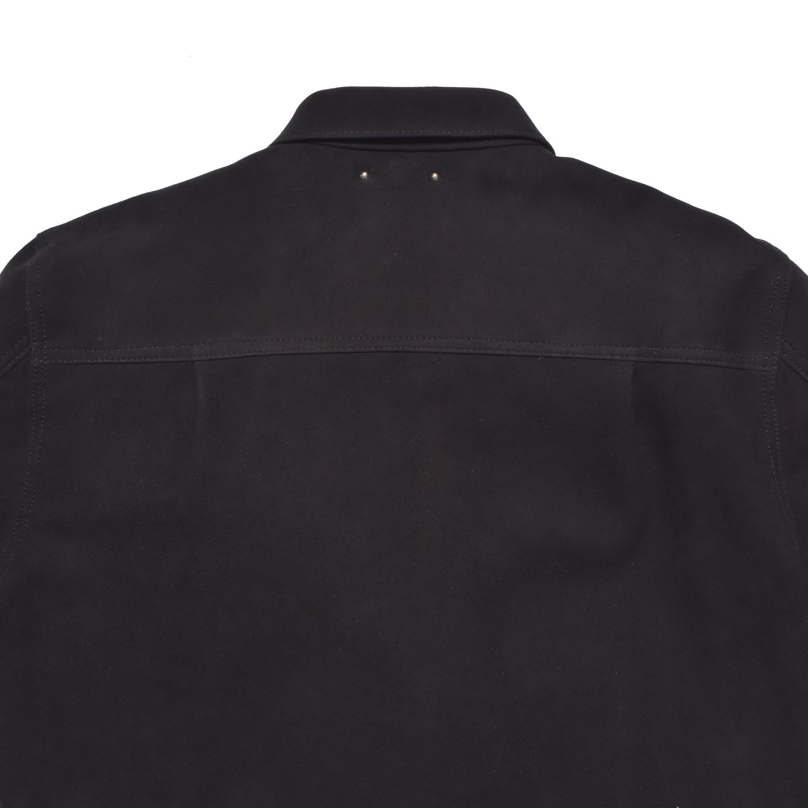 Sheep Suede Trucker JKT （BLK） / シープスエード トラッカージャケット  （ブラック）｜2509-8003