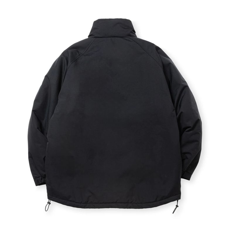 CALEE - VELOUR TRACK JACKET ＜SPIRAL JACQUARD PATTERN＞ (BLACK) / ベロア トラック ジャケット ＜スパイラル ジャガードパターン＞ | chord online store